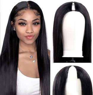 Human Hair Vpart Wig